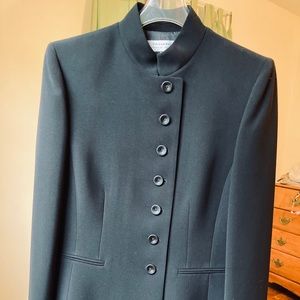 NWT Classic Black Tahari suit- never worn, orig. tag